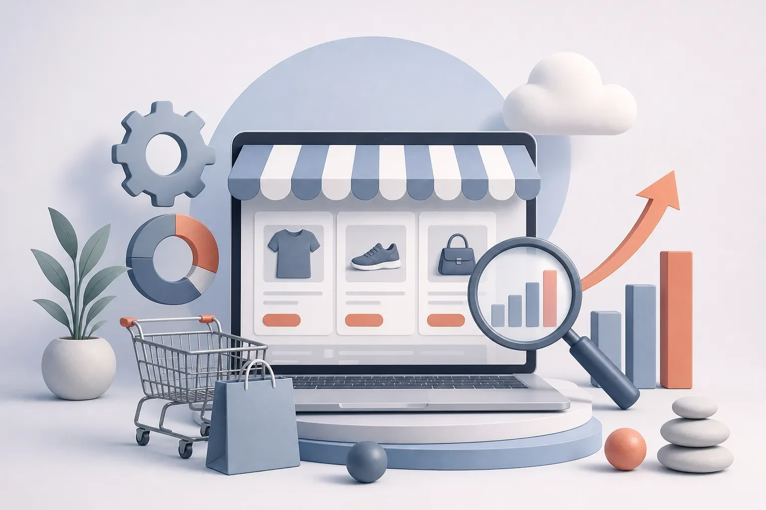 Витрина интернет-магазина, аналитика и SEO-инструменты